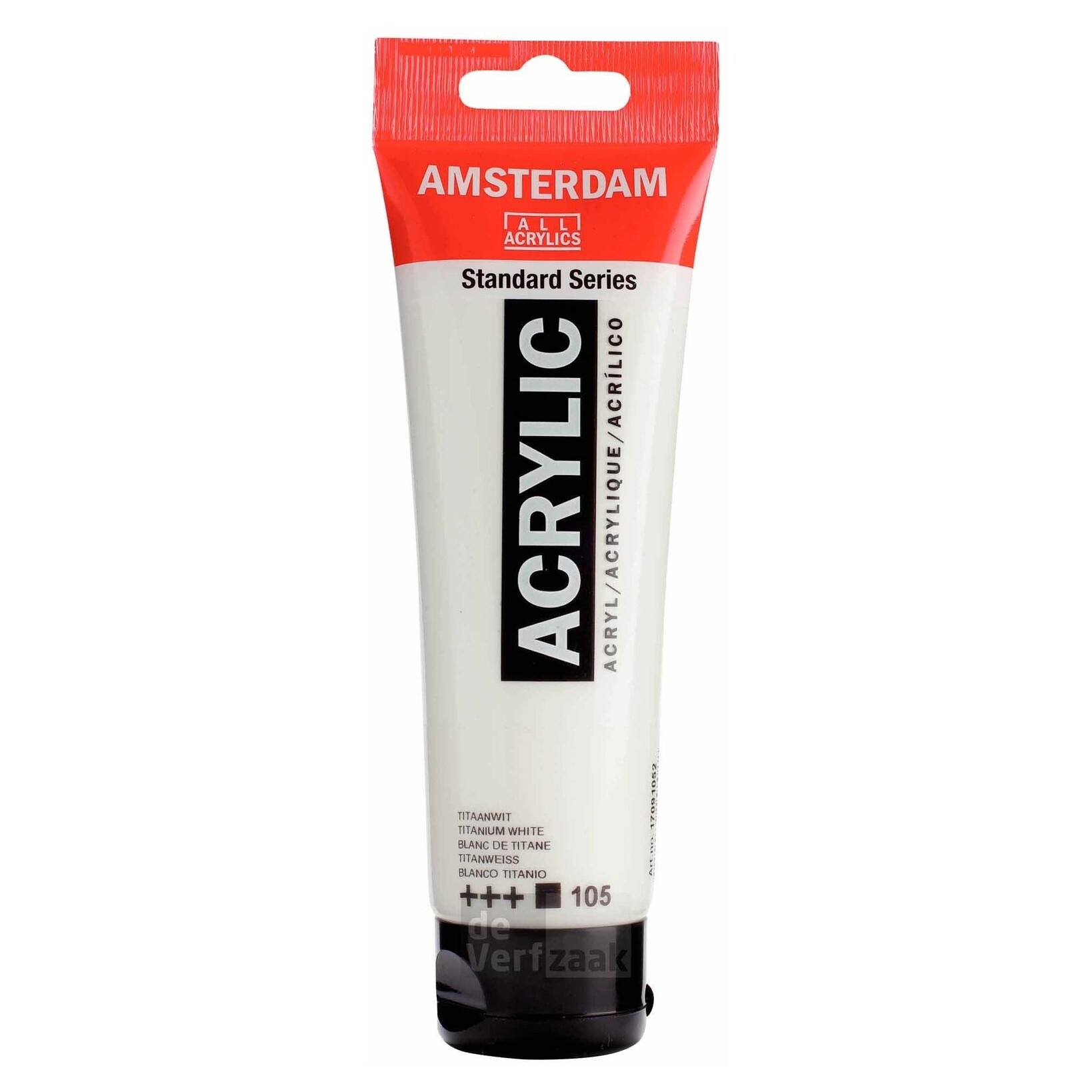 Royal Talens Amsterdam Acrylverf 120 ml - Titaanwit 105 afbeelding