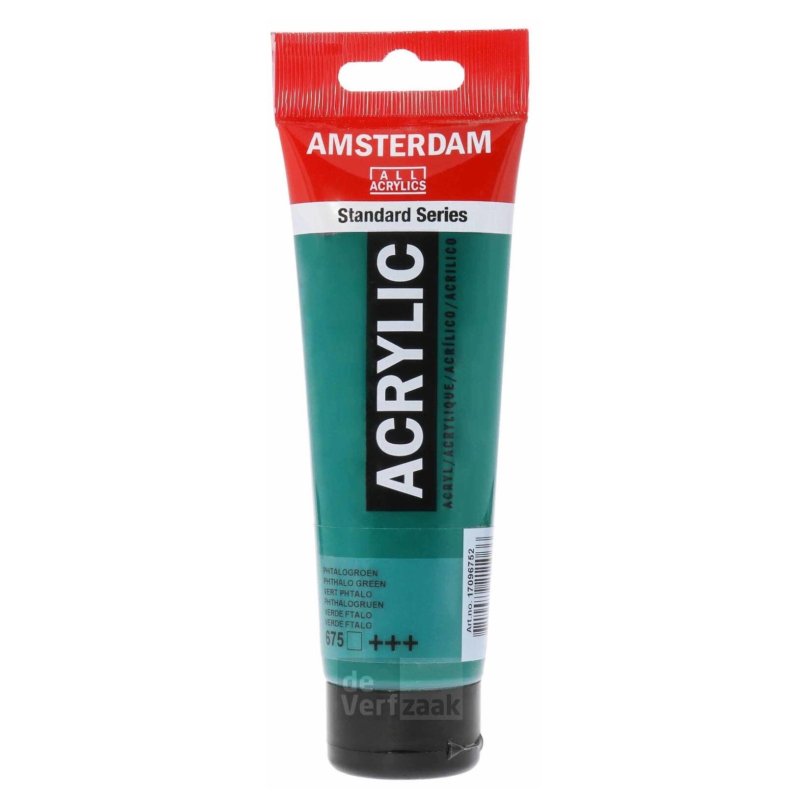 Royal Talens Amsterdam Acrylverf 120 ml - Primair Phtalogroen 675 afbeelding