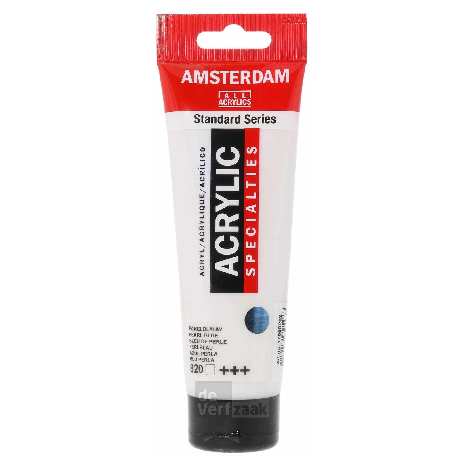 Royal Talens Amsterdam Acrylverf 120 ml - Parelblauw 820 afbeelding