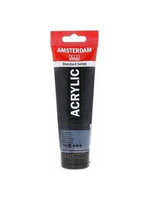 Amsterdam Acrylverf - 120 ml - Oxydzwart 735 Amsterdam Acrylverf - 120 ml - Oxydzwart 735