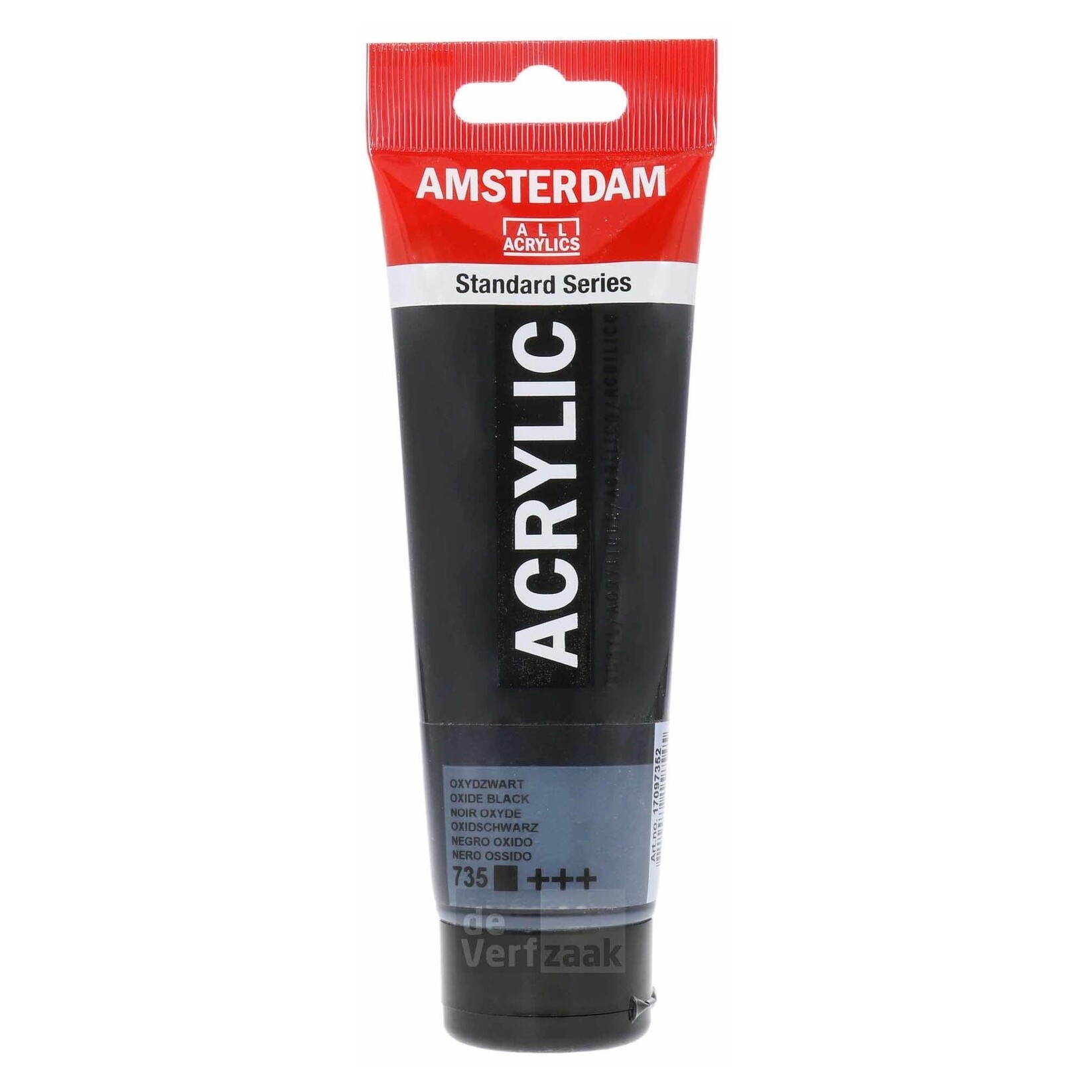 Royal Talens Amsterdam Acrylverf 120 ml - Oxydzwart 735 afbeelding
