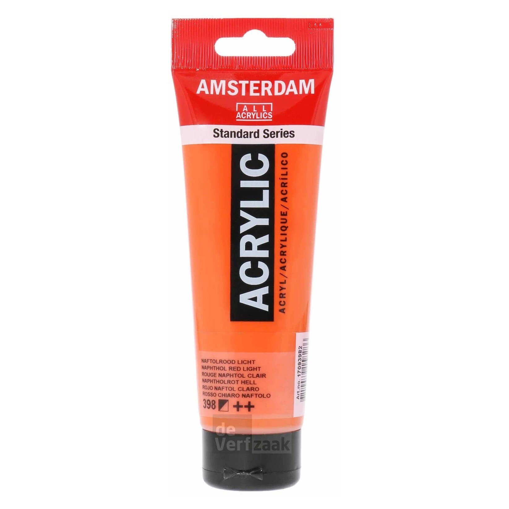 Royal Talens Amsterdam Acrylverf 120 ml - Naftolrood Licht 398 afbeelding