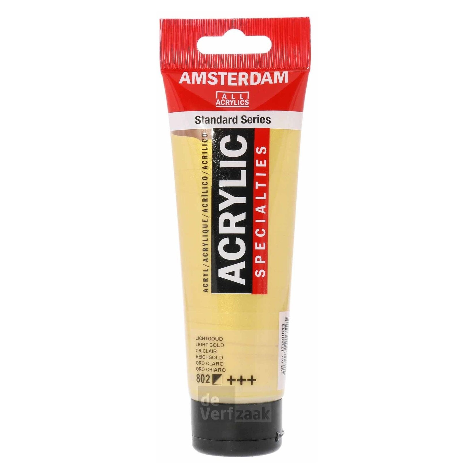 Royal Talens Amsterdam Acrylverf 120 ml - Lichtgoud 802 afbeelding