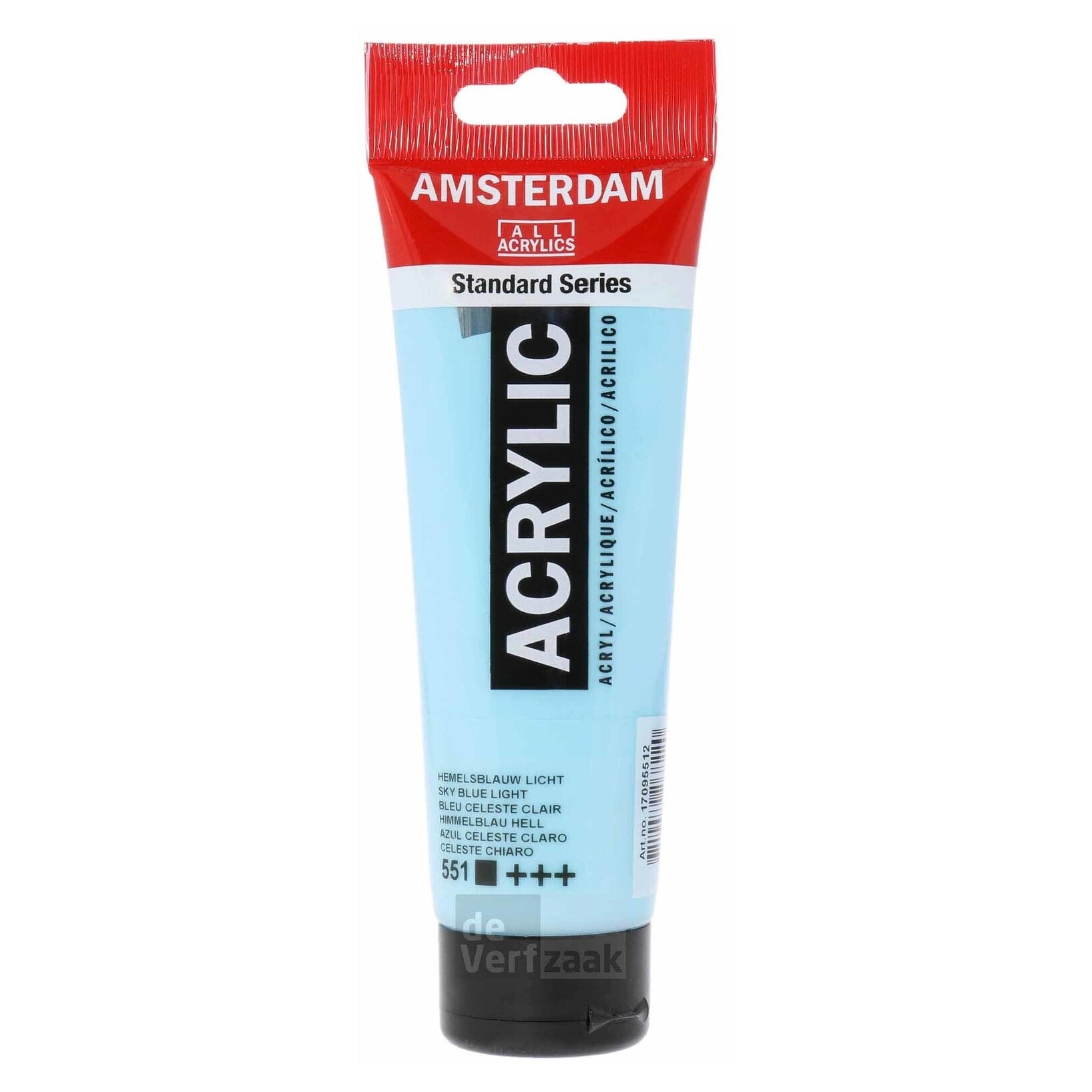 Royal Talens Amsterdam Acrylverf 120 ml - Hemelsblauw Licht 551 afbeelding