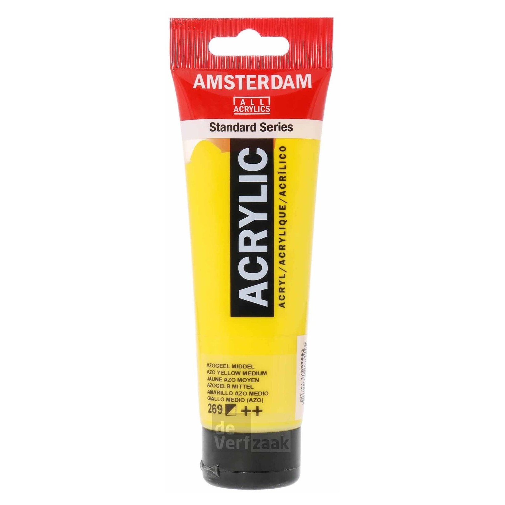 Royal Talens Amsterdam Acrylverf 120 ml - Azogeel Middel 269 afbeelding