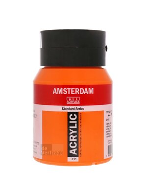 Royal Talens Acrylverf - 500 ml - Vermiljoen 311 Royal Talens Acrylverf - 500 ml - Vermiljoen 311