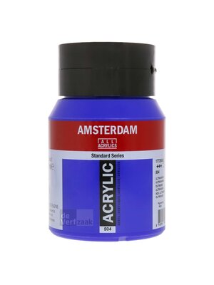 Royal Talens Amsterdam Acrylverf 500 ml - Ultramarijn 504 Royal Talens Amsterdam Acrylverf 500 ml - Ultramarijn 504