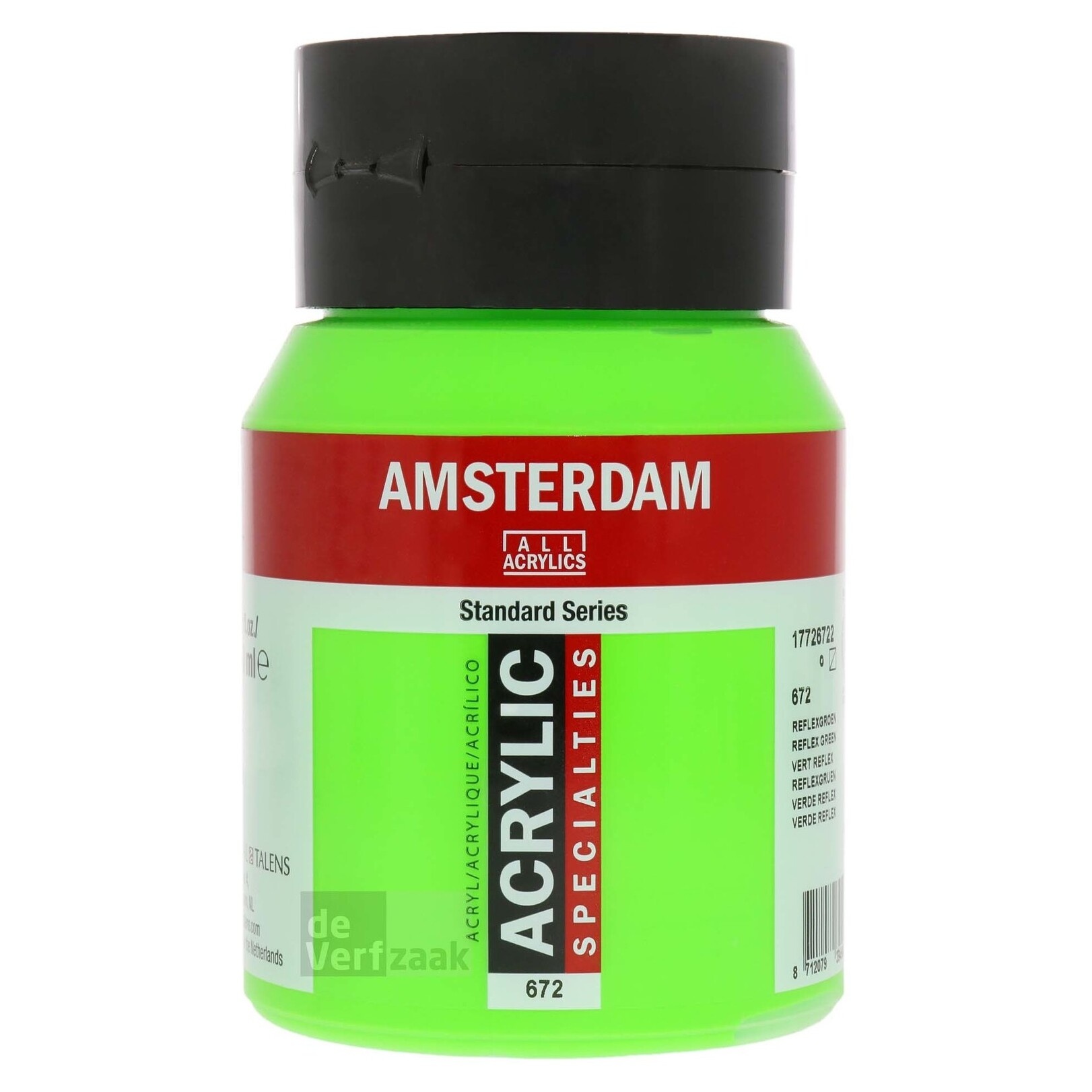 Royal Talens Amsterdam Acrylverf 500 ml - Reflexgroen 672 afbeelding