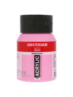 Royal Talens Acrylverf - 500 ml - Quinacridone Roze Licht 385 Royal Talens Acrylverf - 500 ml - Quinacridone Roze Licht 385
