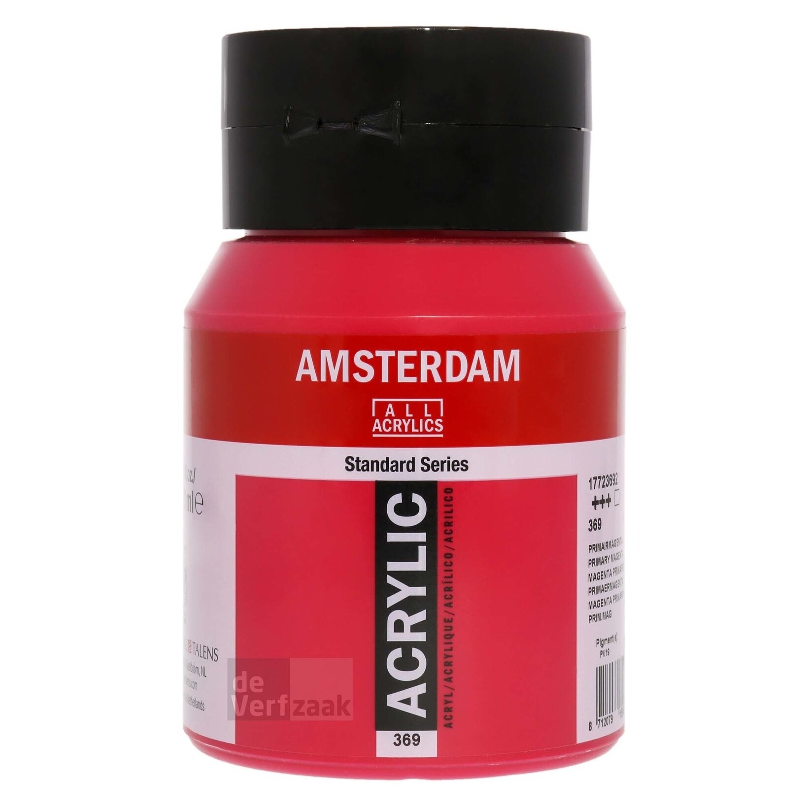 Royal Talens Amsterdam Acrylverf 500 ml - Primair Magenta 369 afbeelding