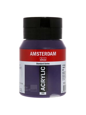 Amsterdam Acrylverf - 500 ml - Permanentblauwviolet 568 Amsterdam Acrylverf - 500 ml - Permanentblauwviolet 568