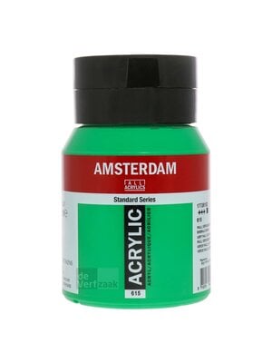 Royal Talens Amsterdam Acrylverf 500 ml - Paul Veronesegroen 615 Royal Talens Amsterdam Acrylverf 500 ml - Paul Veronesegroen 615