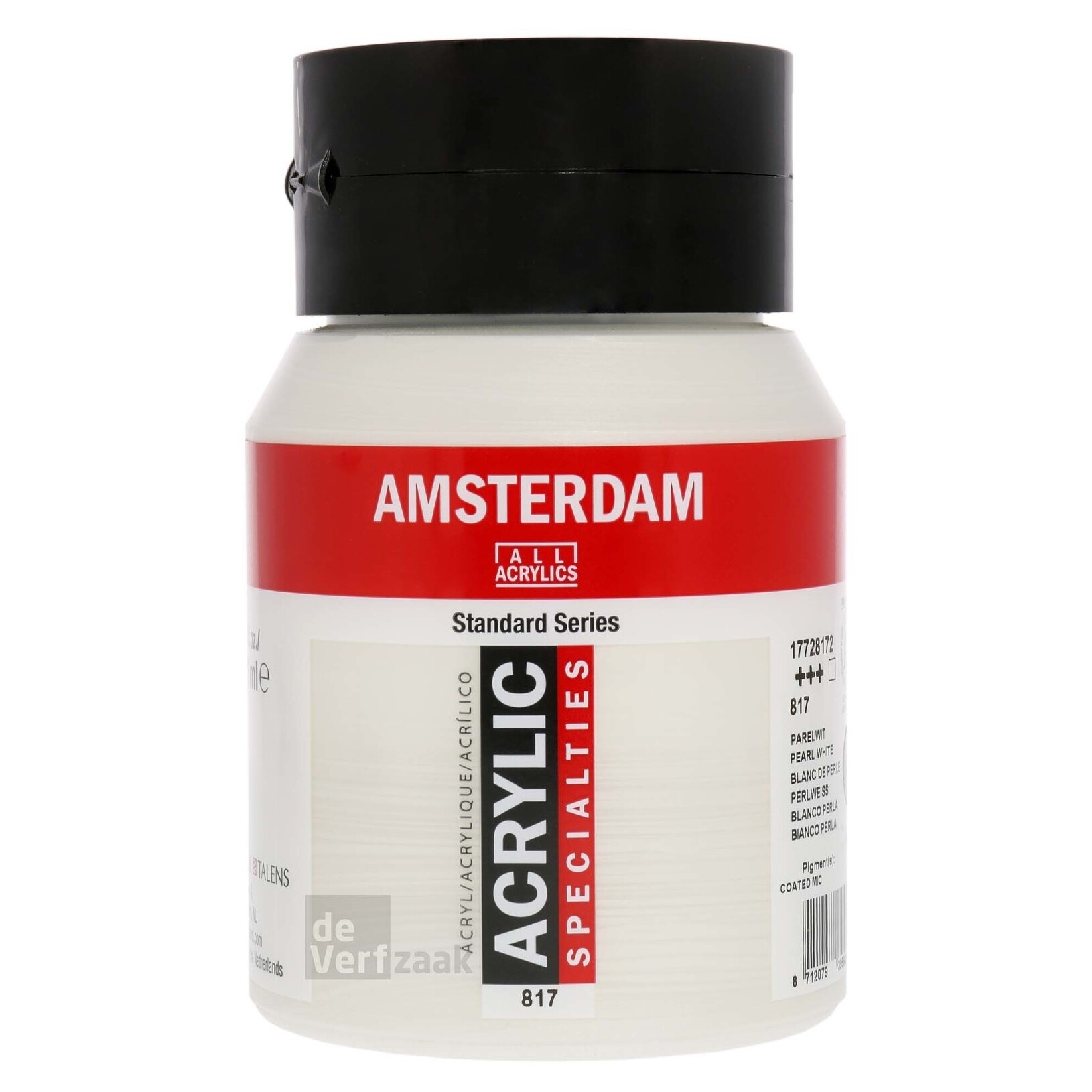 Royal Talens Amsterdam Acrylverf 500 ml - Parelwit 817 afbeelding