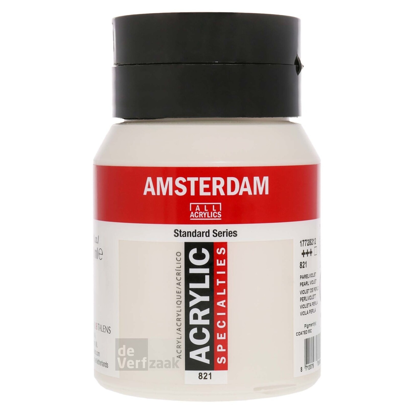 Royal Talens Amsterdam Acrylverf 500 ml - Parelviolet 821 afbeelding