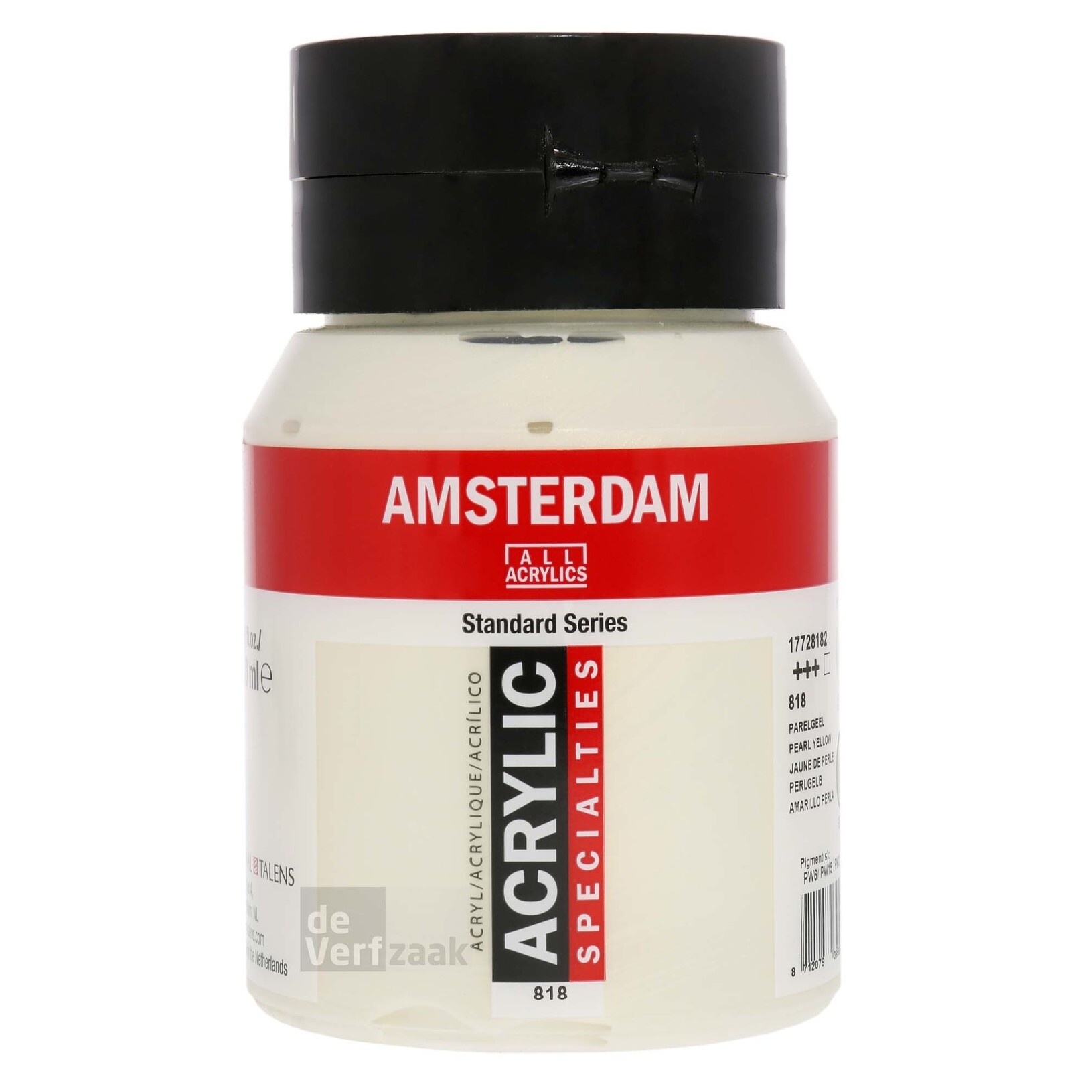 Royal Talens Amsterdam Acrylverf 500 ml - Parelgeel 818 afbeelding