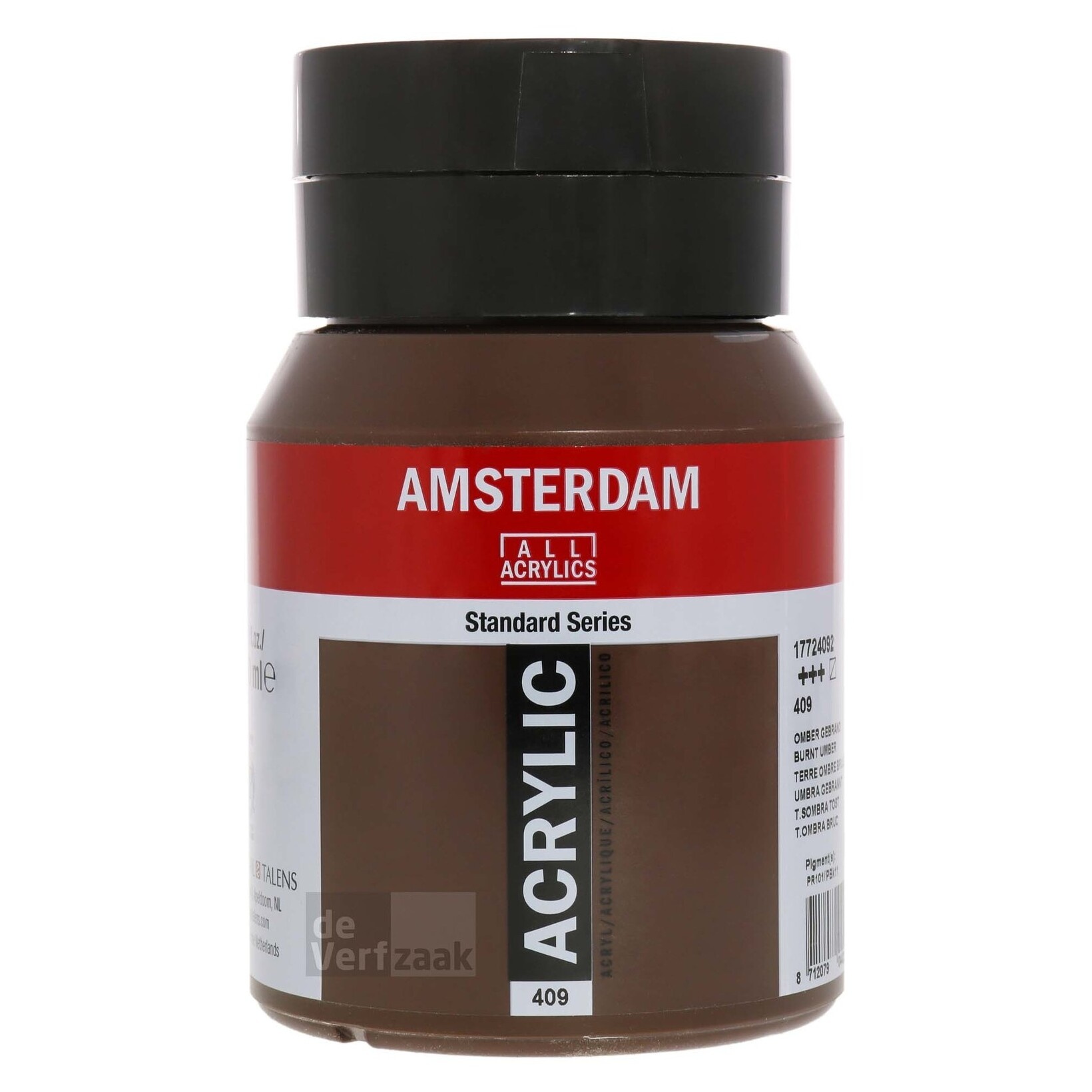 Royal Talens Amsterdam Acrylverf 500 ml - Omber Gebrand 409 afbeelding