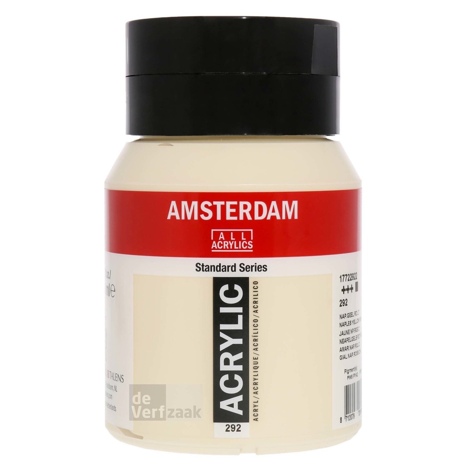 Royal Talens Amsterdam Acrylverf 500 ml - Napelsgeel Rood Licht 292 afbeelding