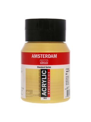 Royal Talens Amsterdam Acrylverf 500 ml - Lichtgoud 802 Royal Talens Amsterdam Acrylverf 500 ml - Lichtgoud 802