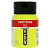 Royal Talens Amsterdam Acrylverf 500 ml - Groengeel 243 Royal Talens Amsterdam Acrylverf 500 ml - Groengeel 243