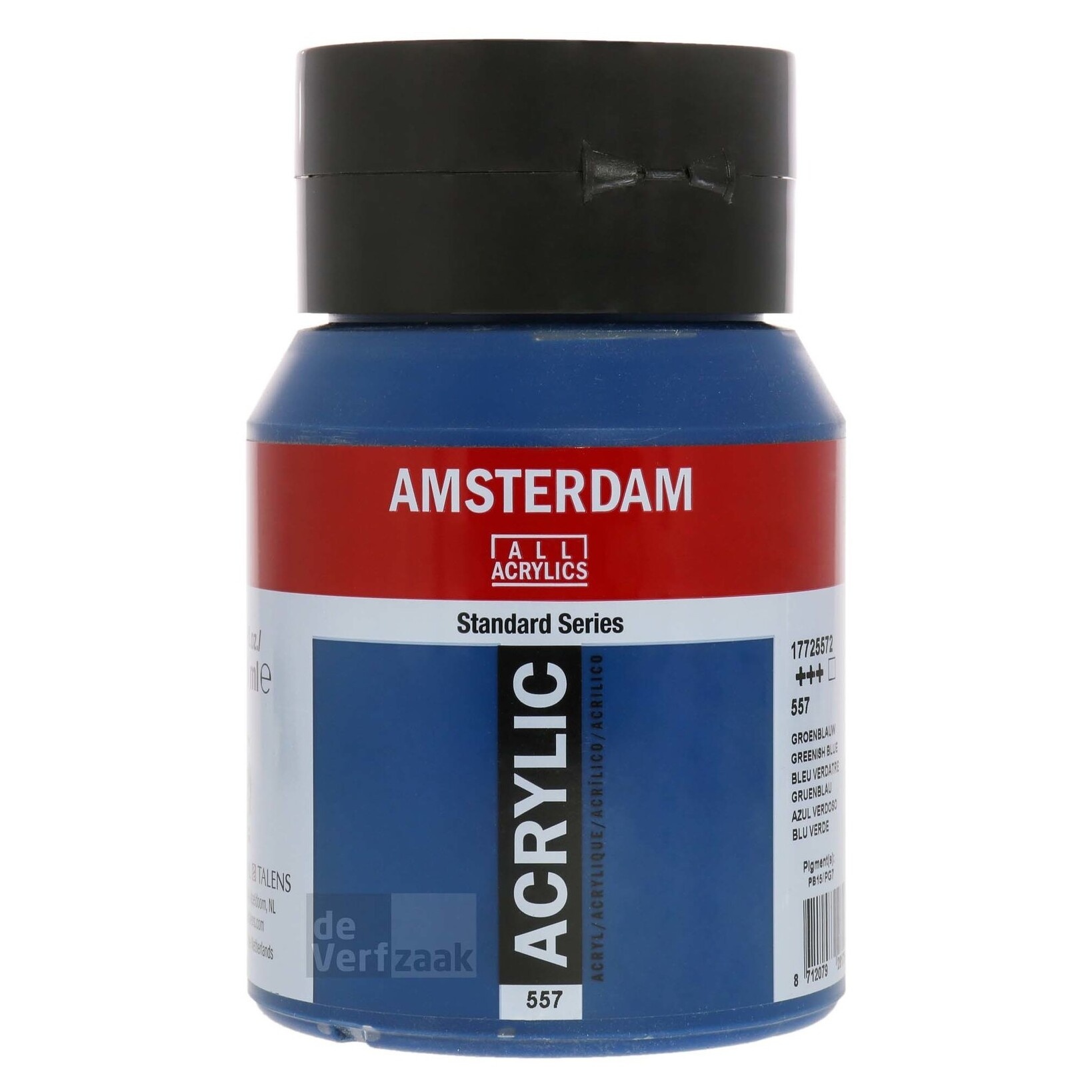 Royal Talens Amsterdam Acrylverf 500 ml - Groenblauw 557 afbeelding