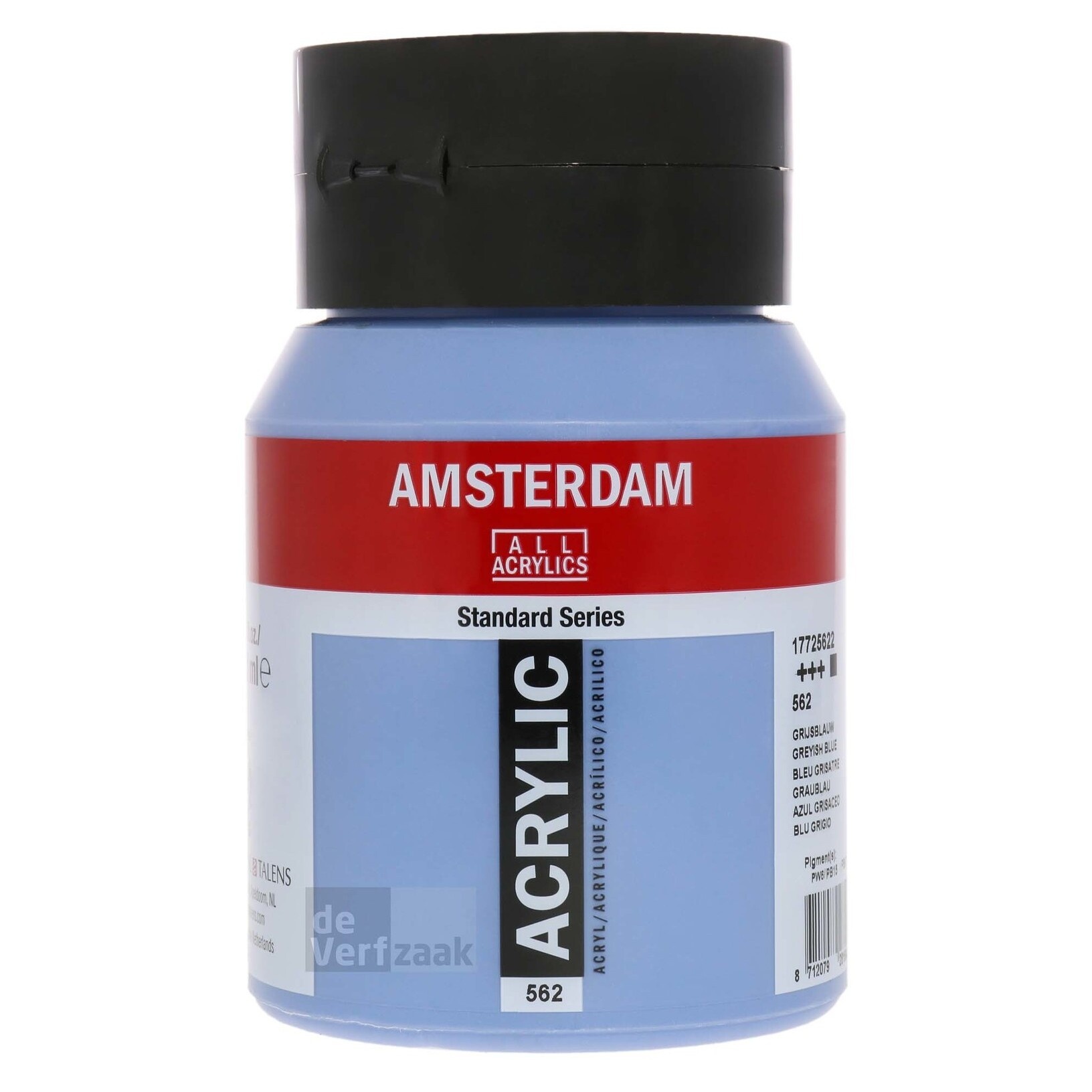 Royal Talens Amsterdam Acrylverf 500 ml - Grijsblauw 562 afbeelding