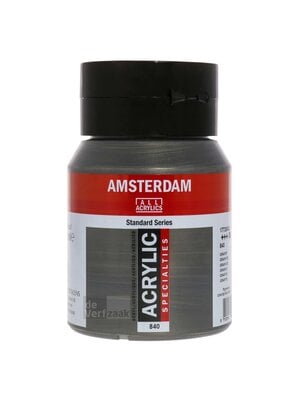 Royal Talens Amsterdam Acrylverf 500 ml - Grafiet 840 Royal Talens Amsterdam Acrylverf 500 ml - Grafiet 840