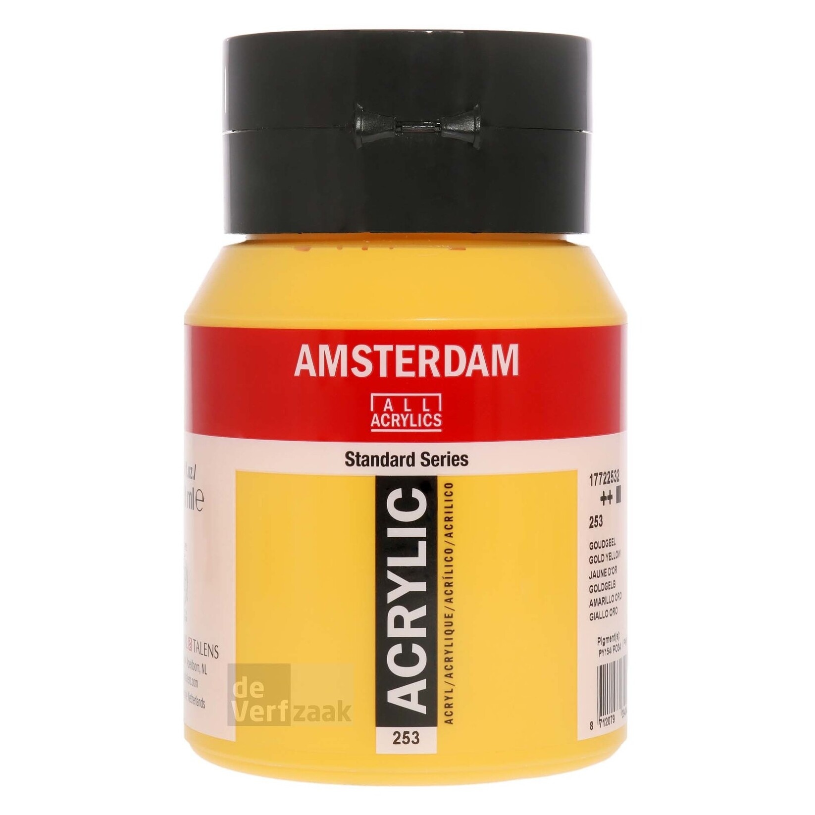 Royal Talens Amsterdam Acrylverf 500 ml - Goudgeel 253 afbeelding