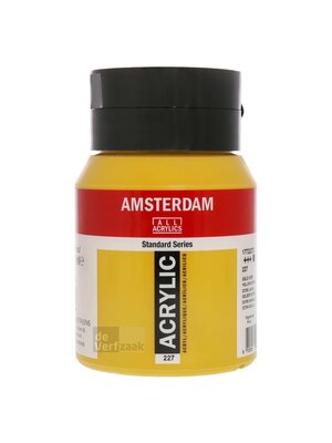 Amsterdam Acrylverf - 500 ml - Gele oker 227 Amsterdam Acrylverf - 500 ml - Gele oker 227