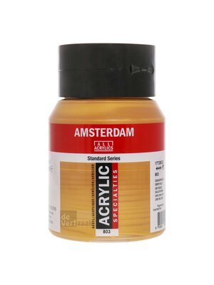 Royal Talens Amsterdam Acrylverf 500 ml - Donkergoud 803 Royal Talens Amsterdam Acrylverf 500 ml - Donkergoud 803