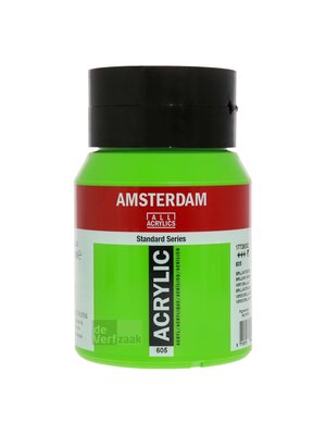 Royal Talens Acrylverf - 500 ml - Briljantgroen 605