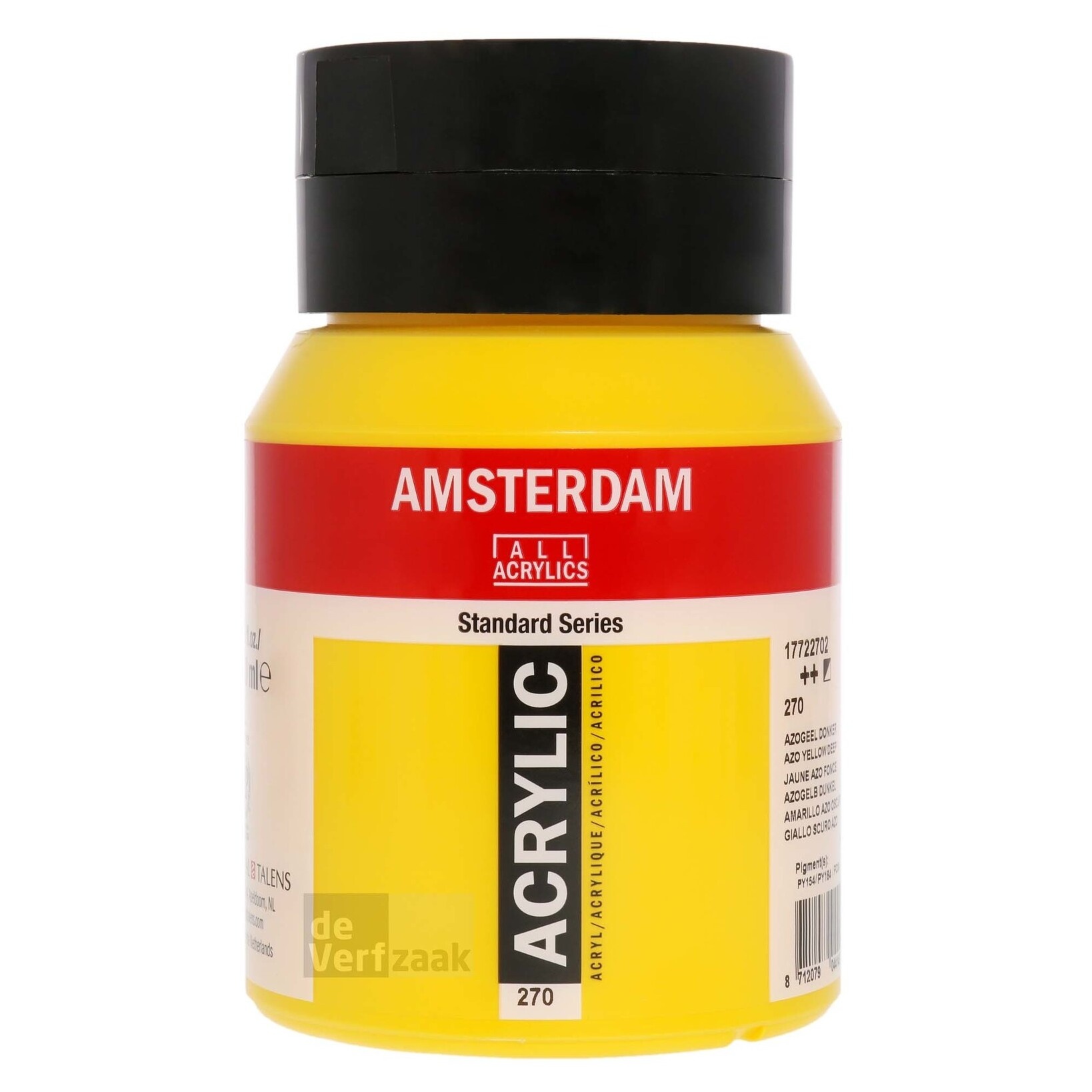 Royal Talens Amsterdam Acrylverf 500 ml - Azogeel Donker 270 afbeelding