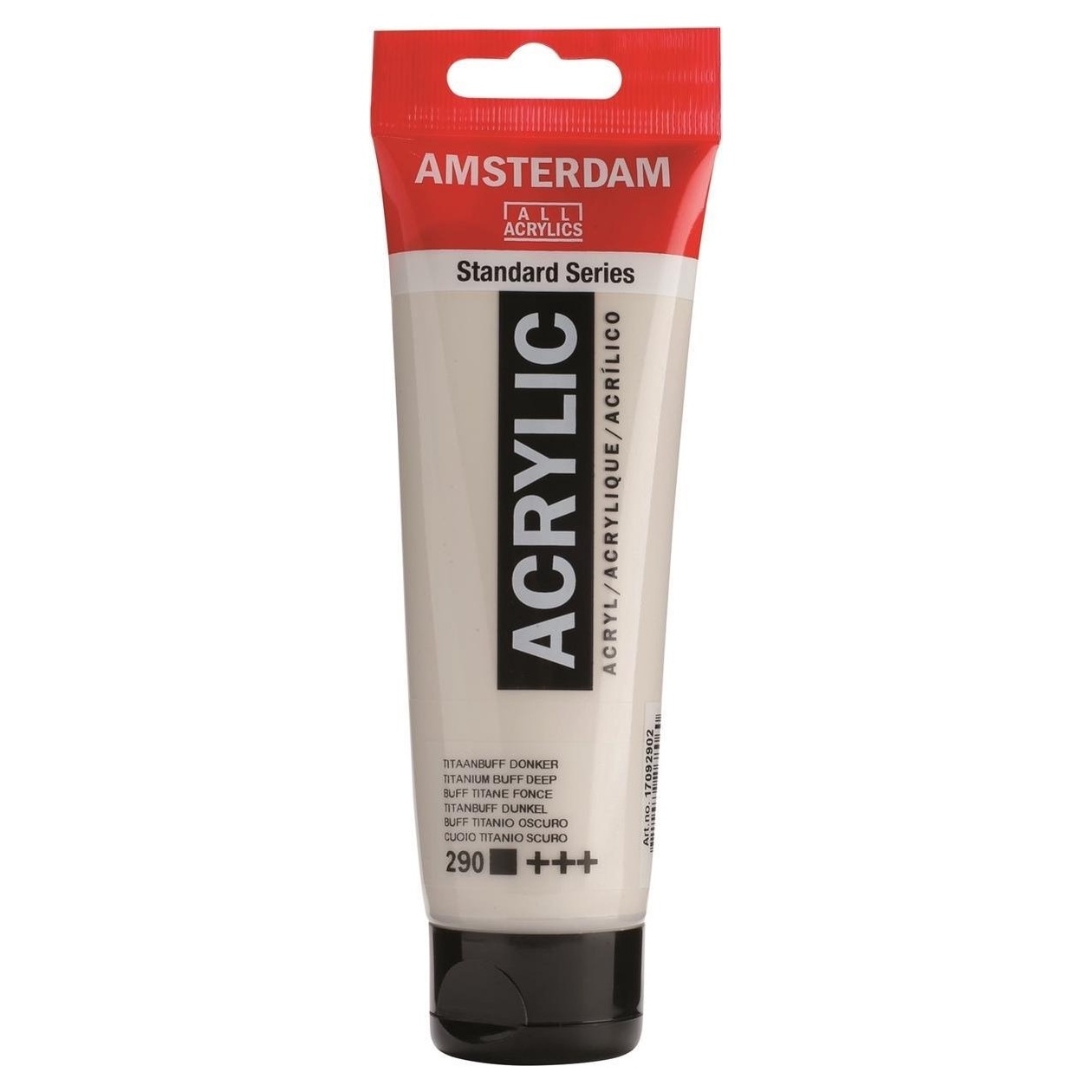 Royal Talens Amsterdam Acrylverf 120 ml - Titaanbuff Donker 290 afbeelding