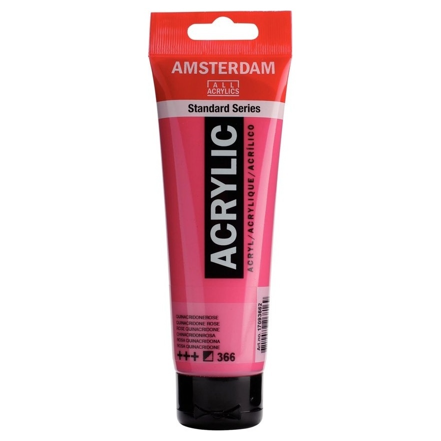Royal Talens Amsterdam Acrylverf 120 ml - Quinacridone Roze 366 afbeelding