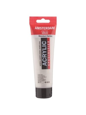 Amsterdam Acrylverf - 120 ml - Parelwit 817 Amsterdam Acrylverf - 120 ml - Parelwit 817