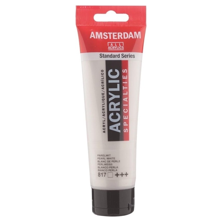 Royal Talens Amsterdam Acrylverf 120 ml - Parelwit 817 afbeelding