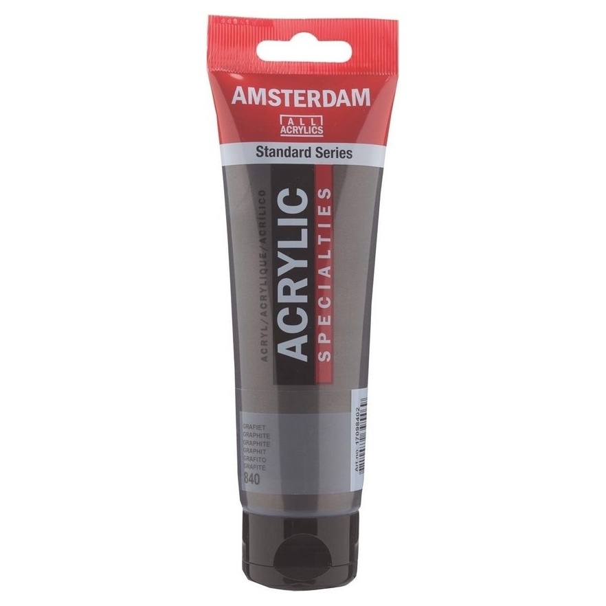 Royal Talens Amsterdam Acrylverf 120 ml - Grafiet 840 afbeelding