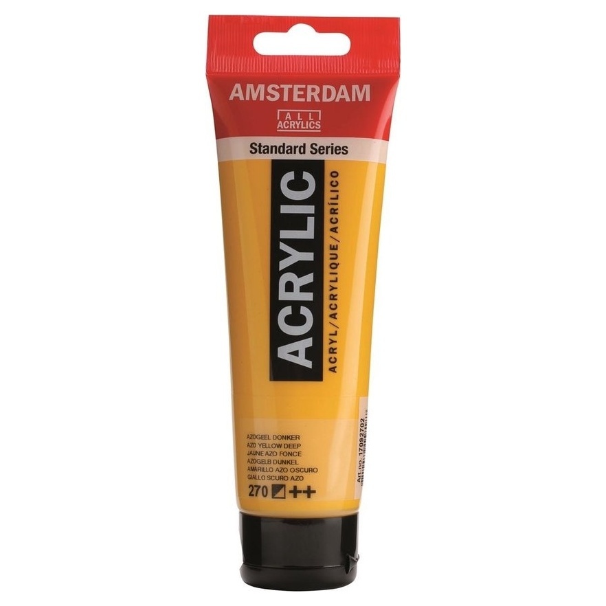 Royal Talens Amsterdam Acrylverf 120 ml - Azo Geel Donker 270 afbeelding