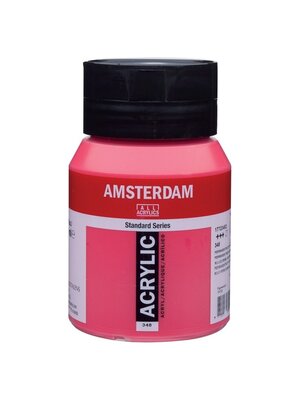 Royal Talens Amsterdam Acrylverf 500 ml - Permanentrood Purper 348 Royal Talens Amsterdam Acrylverf 500 ml - Permanentrood Purper 348