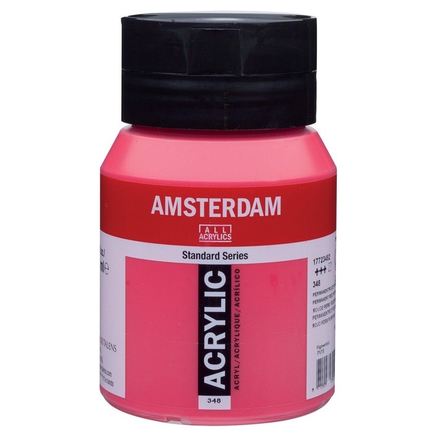 Royal Talens Amsterdam Acrylverf 500 ml - Permanentrood Purper 348 afbeelding
