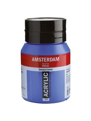Amsterdam Acrylverf - 500 ml - Kobaltblauw Ultramarine 512 Amsterdam Acrylverf - 500 ml - Kobaltblauw Ultramarine 512