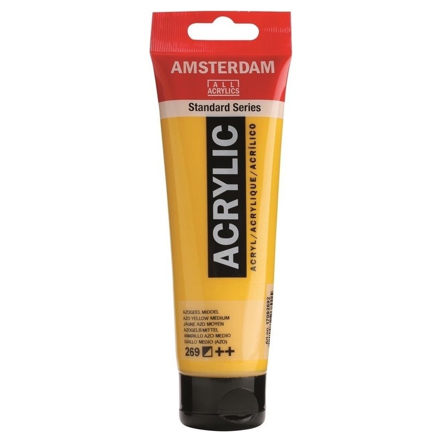 Royal Talens Amsterdam Acrylverf 120 ml - Azogeel 269 afbeelding