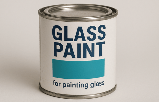 Glas verf
