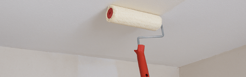 Plafond voorstrijken