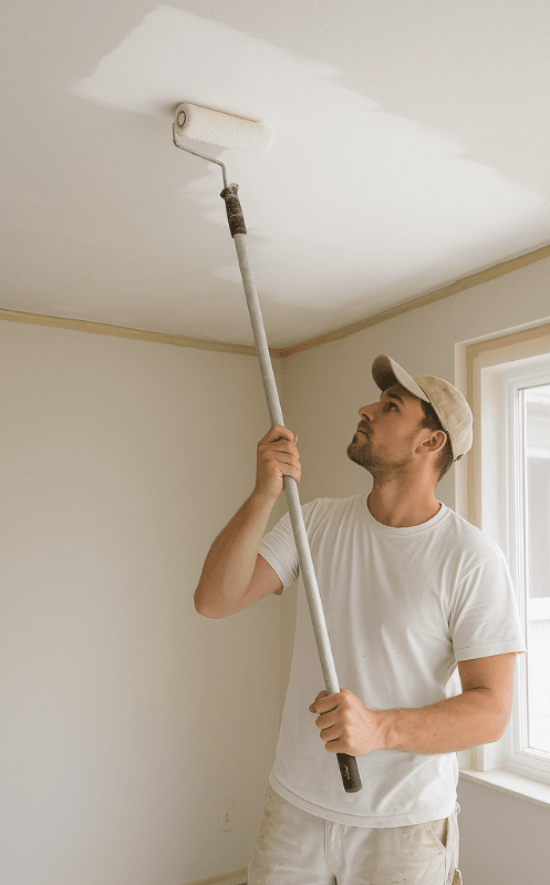 Plafond verven