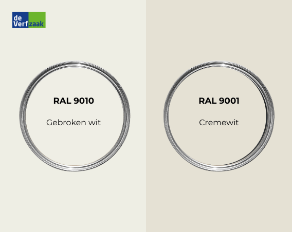 RAL 9010 vs RAL 9001