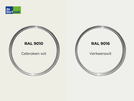 RAL 9010 vs RAL 9016