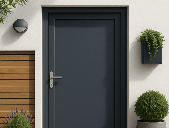 Kunststof kozijnen antraciet RAL 7016