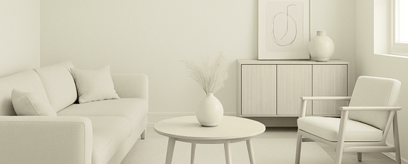 RAL 9001 woonkamer