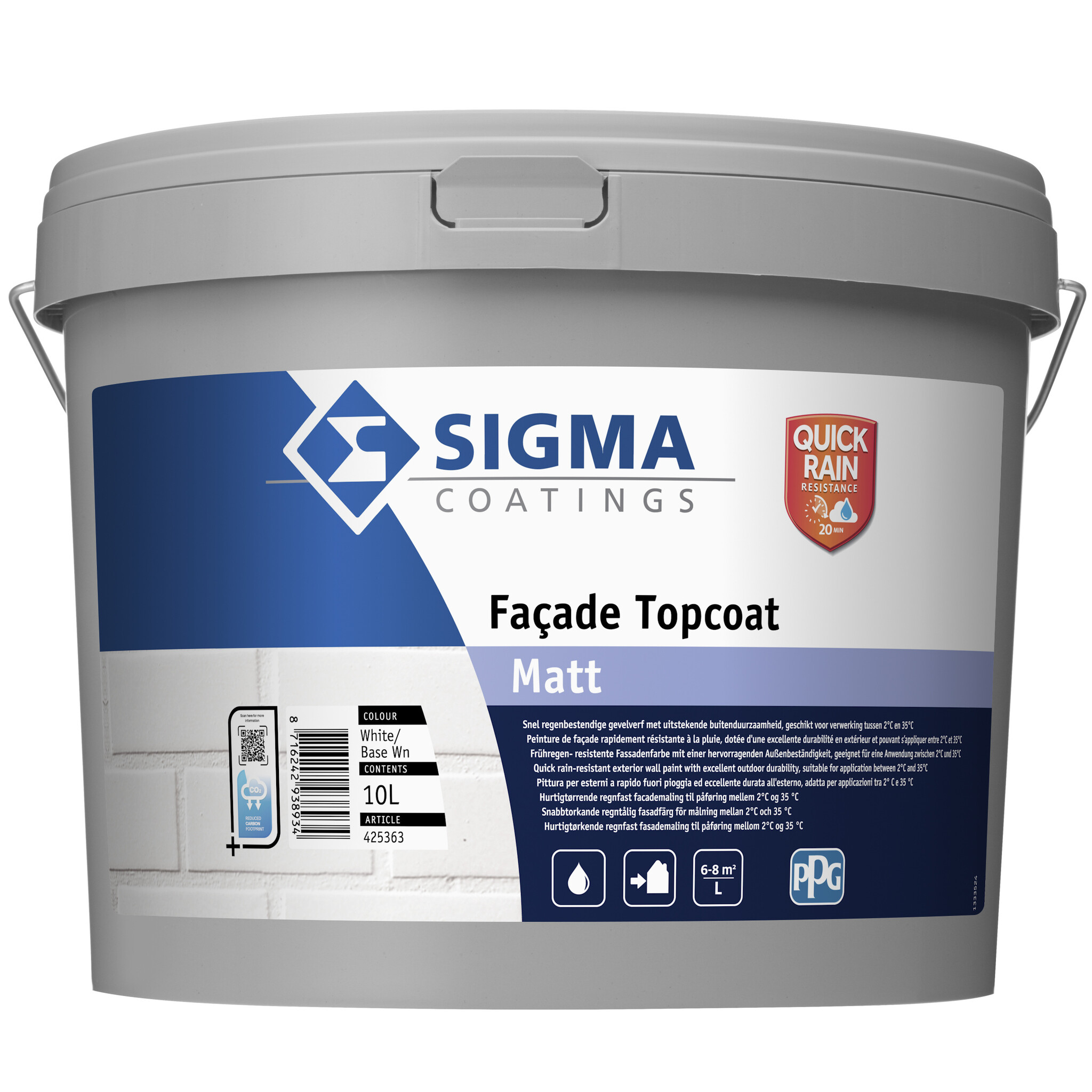 Sigma Facade Topcoat Matt afbeelding