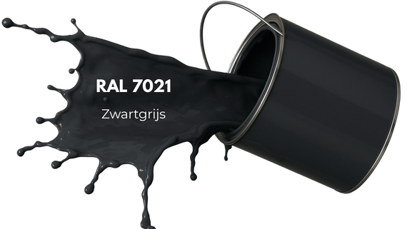 RAL 7021 zwartgrijs